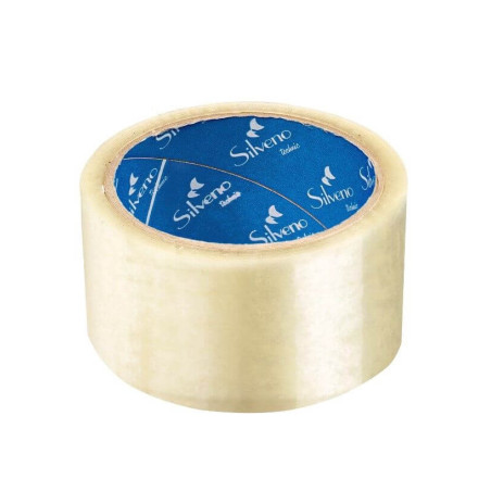 Taśma Pakowa Bezbarwna 48mm/50m Hot Melt Silveno