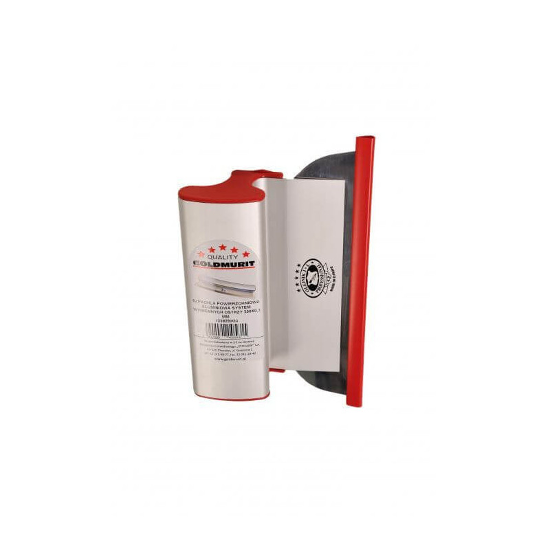 Szpachla Powierzchniowa Aluminiowa System Wymiennych Ostrzy 250x0,3 mm Goldmurit Szpachla Powierzchniowa Aluminiowa System Wymiennych Ostrzy 250x0,3 mm Goldmurit