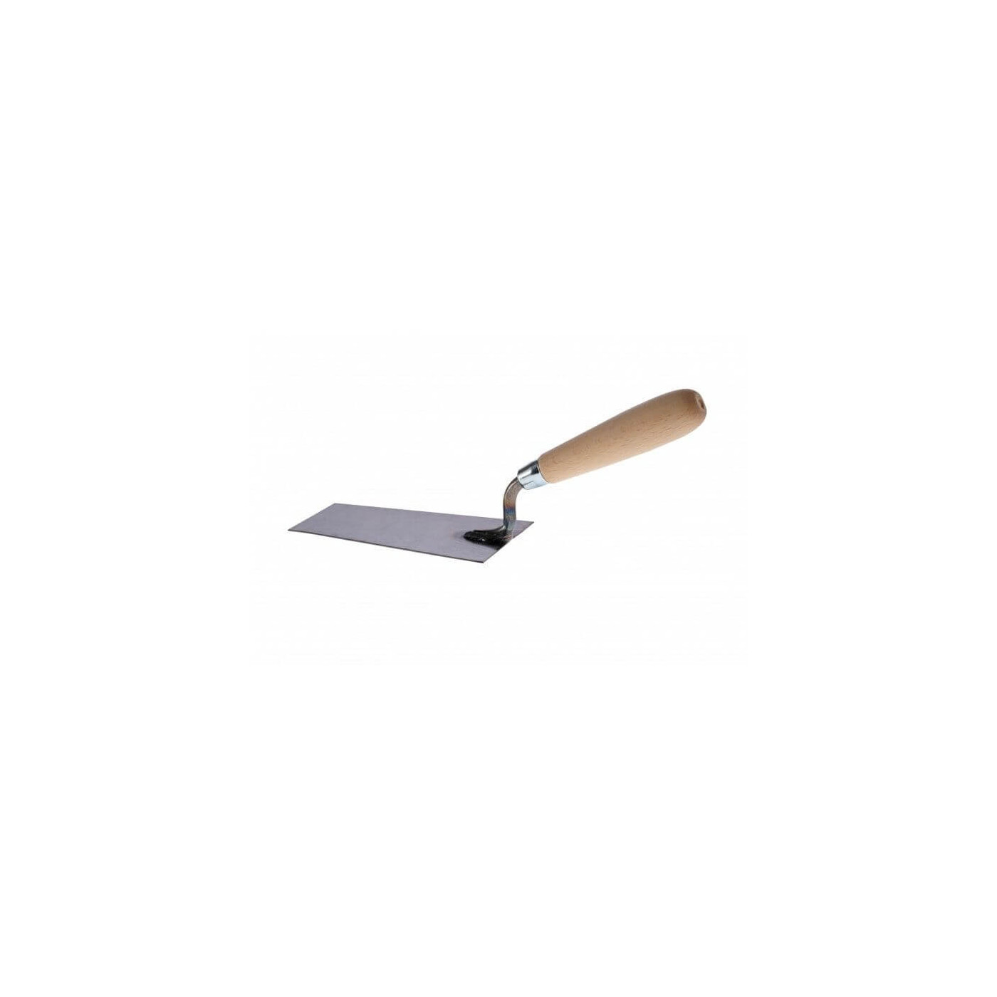 Kielnia Trapezowa Wąska 140 mm Uchwyt Drewno Stal Węglowa Goldmurit Kielnia Trapezowa Wąska 140 mm Uchwyt Drewno Stal Węglowa Goldmurit