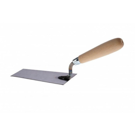 Kielnia Trapezowa Wąska 140 mm Uchwyt Drewno Stal Węglowa Goldmurit