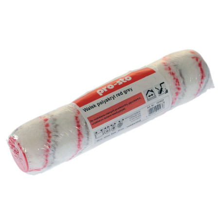 Wałek Polyakryl Red-Grey 18cm Pro-sto