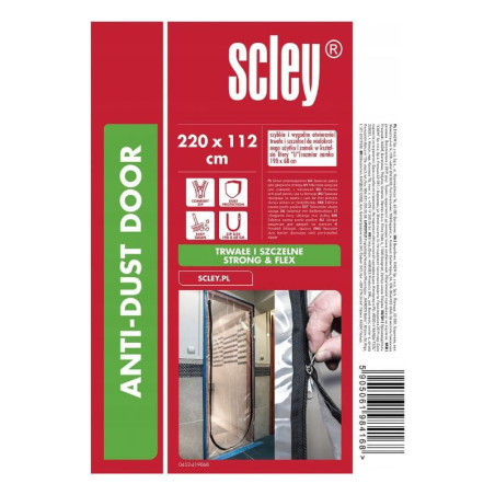 Kurtyna Przeciwpyłowa Scley U 220 cm x 112 cm Kaem