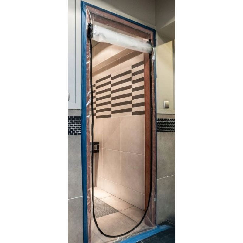 Kurtyna Przeciwpyłowa Scley U 220 cm x 112 cm Kaem Kurtyna Przeciwpyłowa Scley U 220 cm x 112 cm Kaem