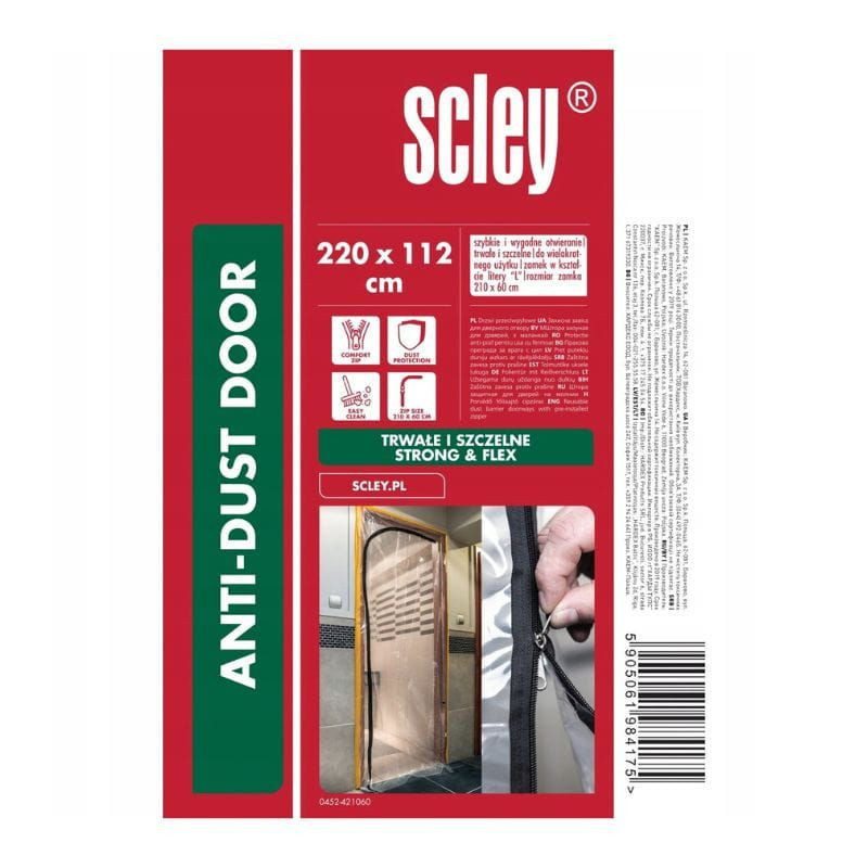 Kurtyna Przeciwpyłowa Scley L 220 cm x 112 cm Kaem Kurtyna Przeciwpyłowa Scley L 220 cm x 112 cm Kaem