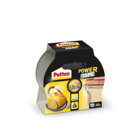 Taśma Pattex Power Tape 10 m x 50 mm Srebrny Henkel