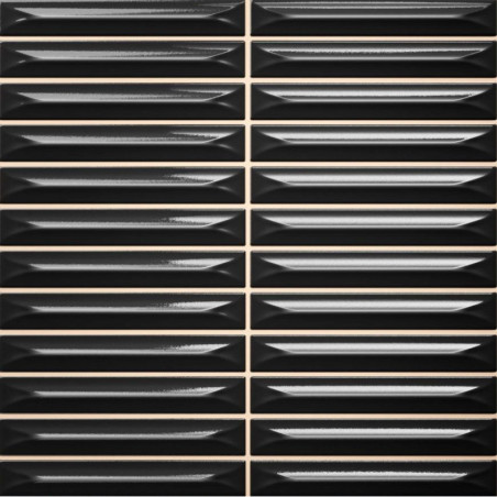 Płytka Ścienna Arrow Black Połysk 20x20 Vilar Albaro