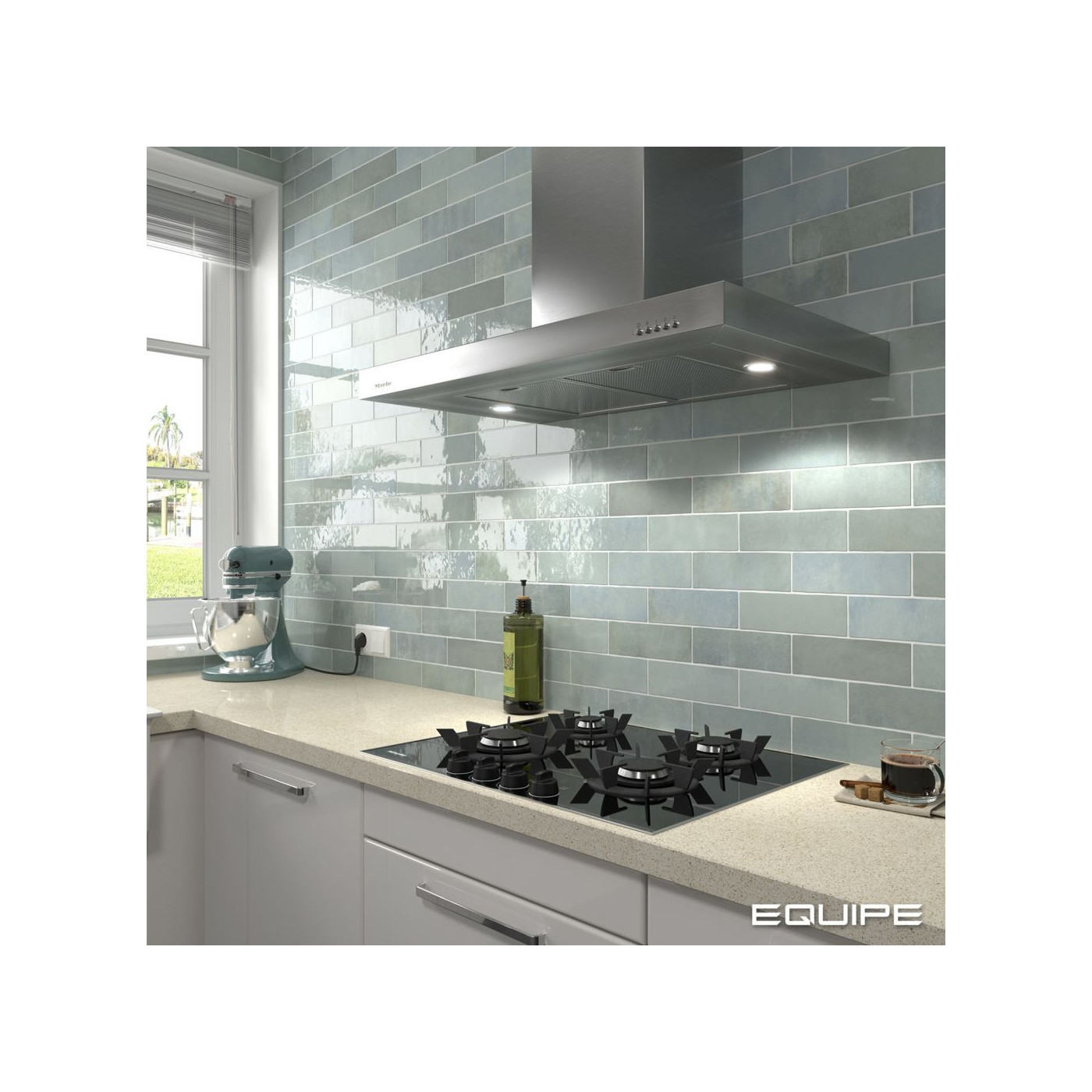 Płytka Ścienna Artisan Aqua Połysk 6,5x20 Equipe Płytka Ścienna Artisan Aqua Połysk 6,5x20 Equipe