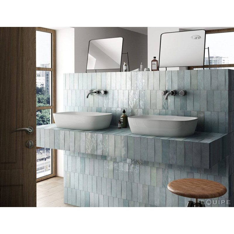 Płytka Ścienna Artisan Aqua Połysk 6,5x20 Equipe Płytka Ścienna Artisan Aqua Połysk 6,5x20 Equipe