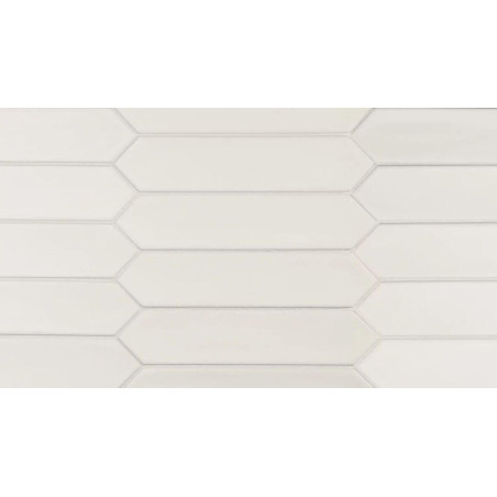 Płytka Ścienna Lanse White Mat 5x25 Equipe