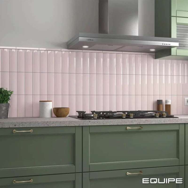 Płytka Ścienna Vibe Out Fair Pink Połysk 6,5x20 Equipe Płytka Ścienna Vibe Out Fair Pink Połysk 6,5x20 Equipe