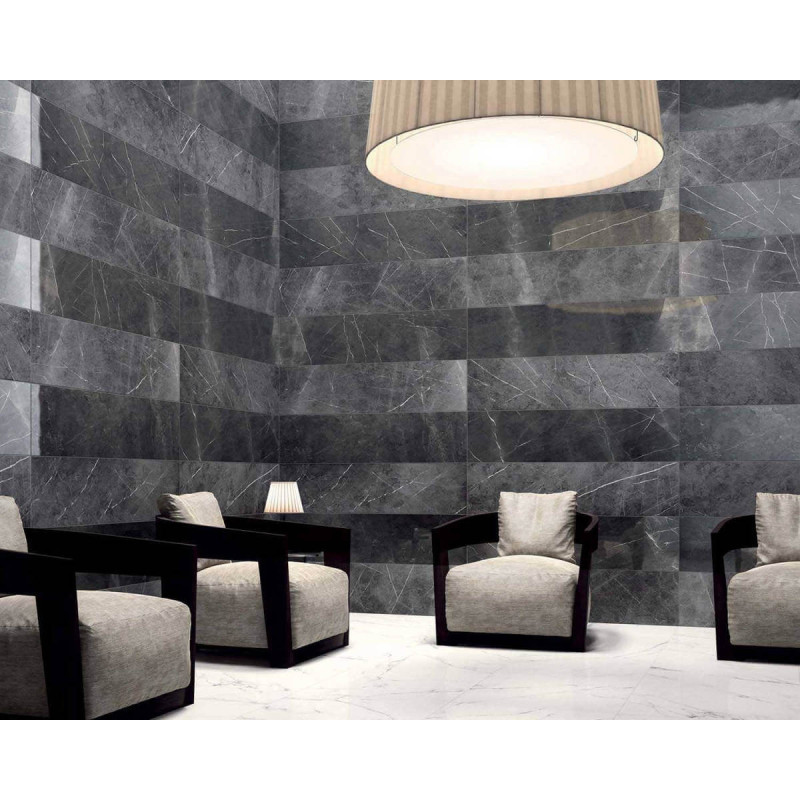 Płytka Sensi Pietra Grey LUX 30x120 ABK Ceramiche Płytka Sensi Pietra Grey LUX 30x120 ABK Ceramiche