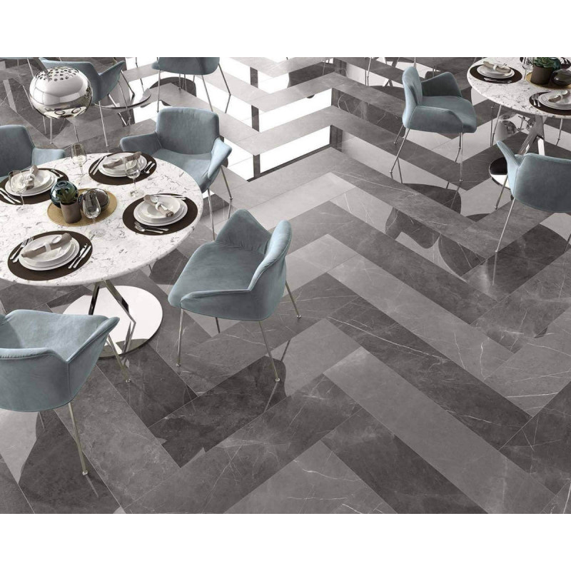 Płytka Sensi Pietra Grey LUX 30x120 ABK Ceramiche Płytka Sensi Pietra Grey LUX 30x120 ABK Ceramiche