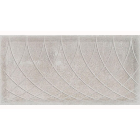 Płytka Serra Curves Oxide White Mat Ceniza 45x90 Saloni