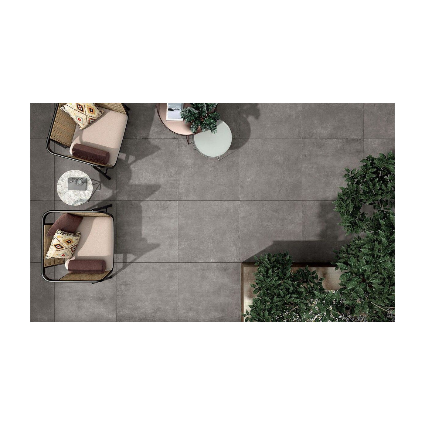 Płytka Tarasowa Open Antracite Mat 80x80 Novabell Płytka Tarasowa Open Antracite Mat 80x80 Novabell