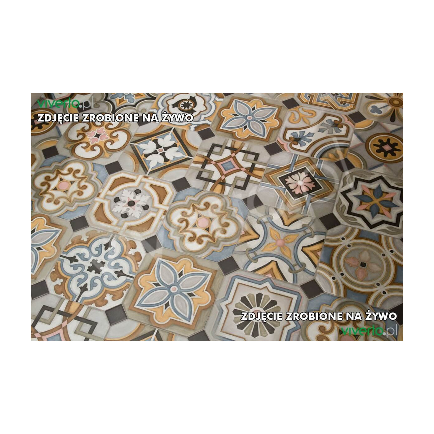 Płytka Vodevil Octagono Musichalls Multicolor 20x20 Vives Płytka Vodevil Octagono Musichalls Multicolor 20x20 Vives