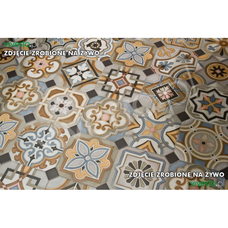Płytka Vodevil Octagono Musichalls Multicolor 20x20 Vives Płytka Vodevil Octagono Musichalls Multicolor 20x20 Vives
