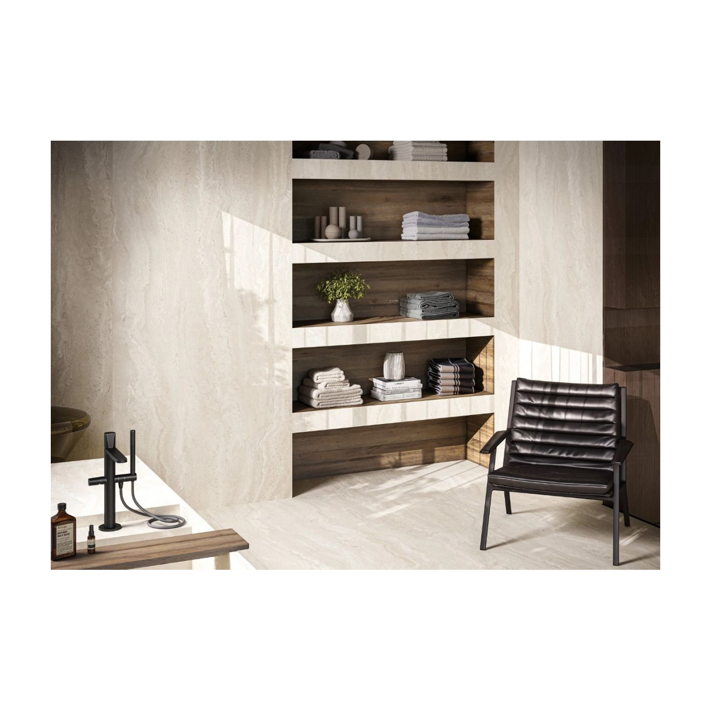 Płytka Podłogowa Authentic Luxe Pearl Travertine Matte Silk 120x60 Florim Płytka Podłogowa Authentic Luxe Pearl Travertine Matte Silk 120x60 Florim