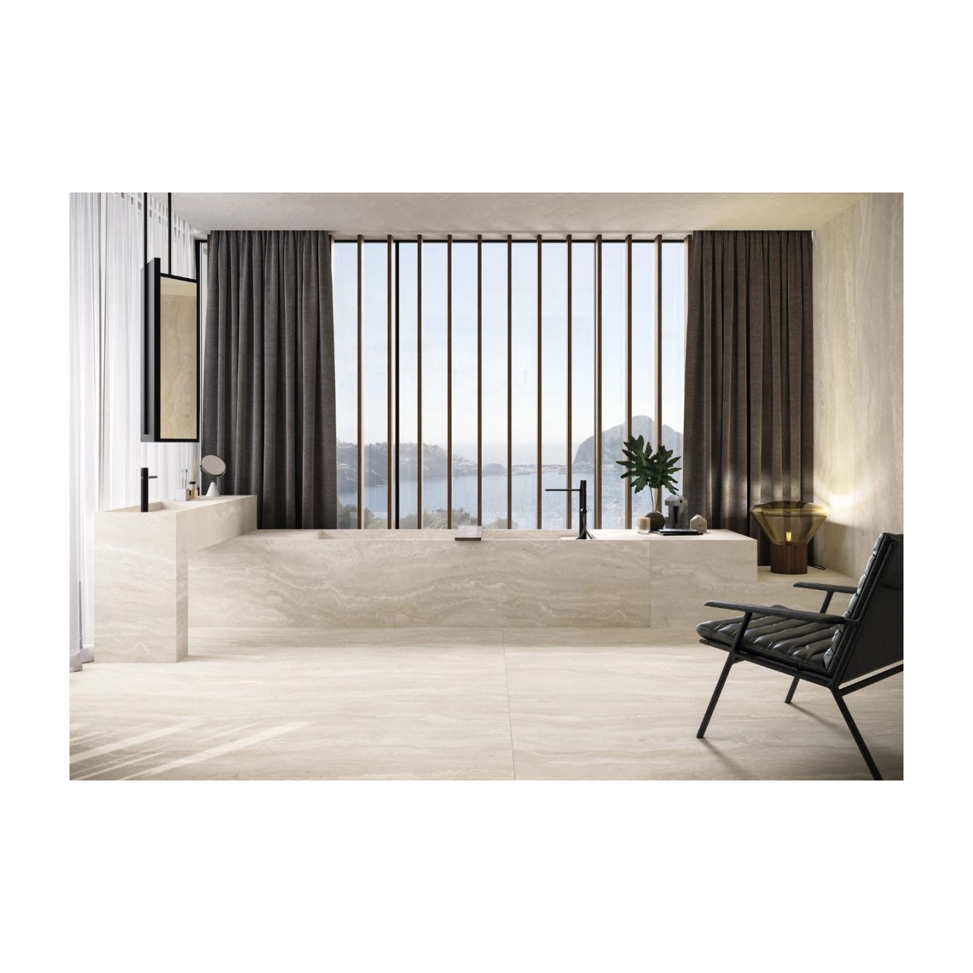 Płytka Podłogowa Authentic Luxe Pearl Travertine Matte Silk 120x60 Florim Płytka Podłogowa Authentic Luxe Pearl Travertine Matte Silk 120x60 Florim