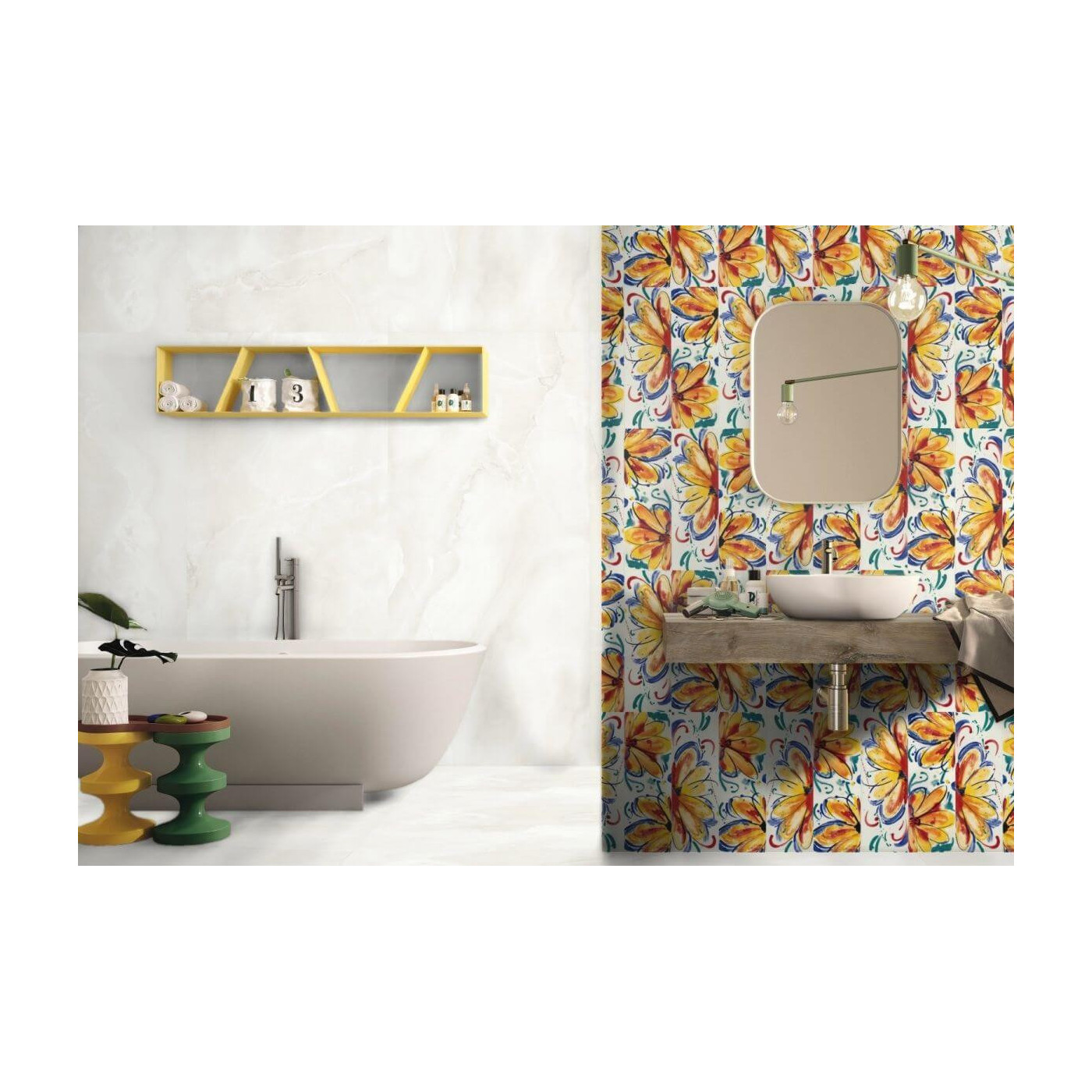 Płytka Podłogowa The Room ABS WH6 120RM 120x120 Imola Płytka Podłogowa The Room ABS WH6 120RM 120x120 Imola