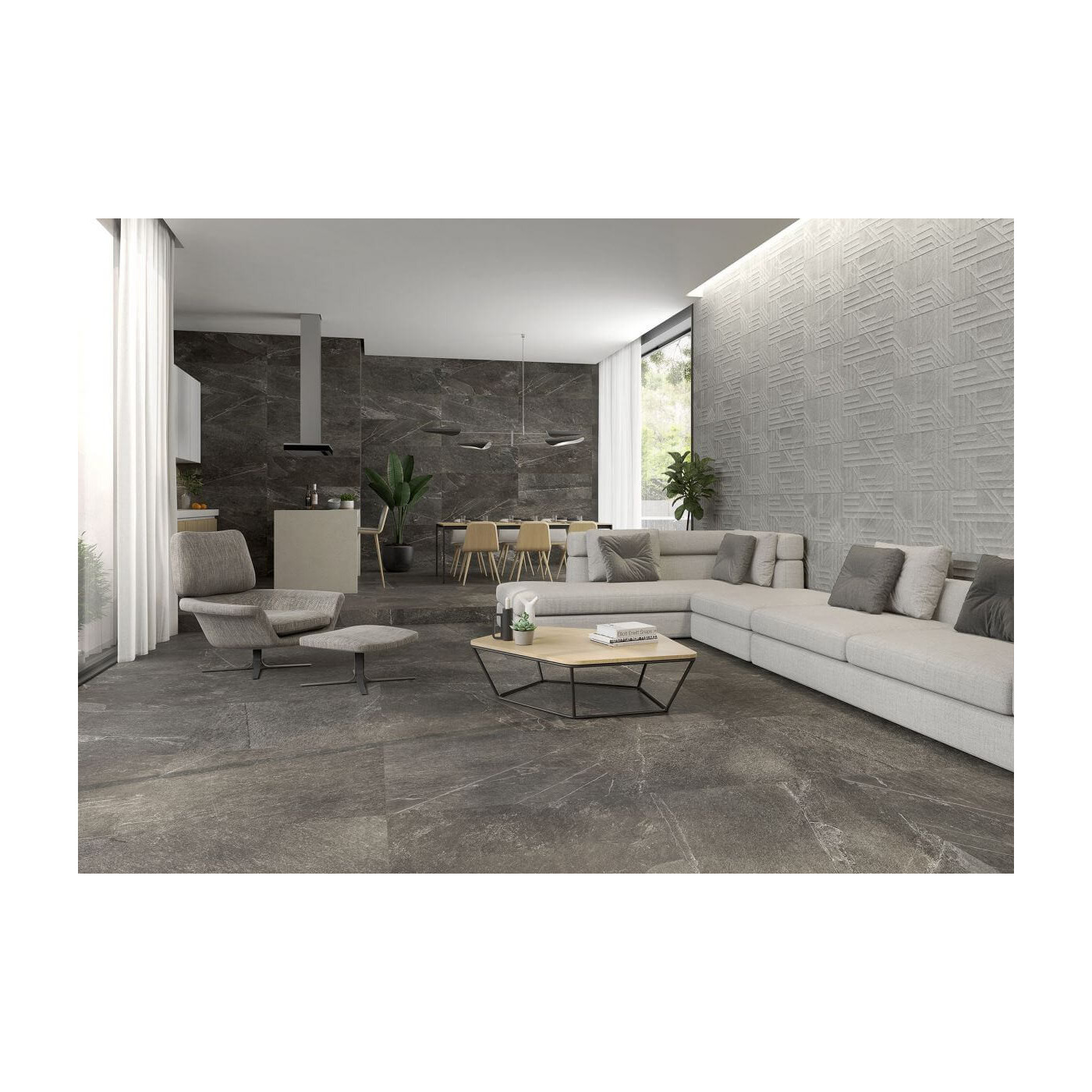 Płytka Podłogowa Ardesia Fumo 30x60 Saloni Płytka Podłogowa Ardesia Fumo 30x60 Saloni