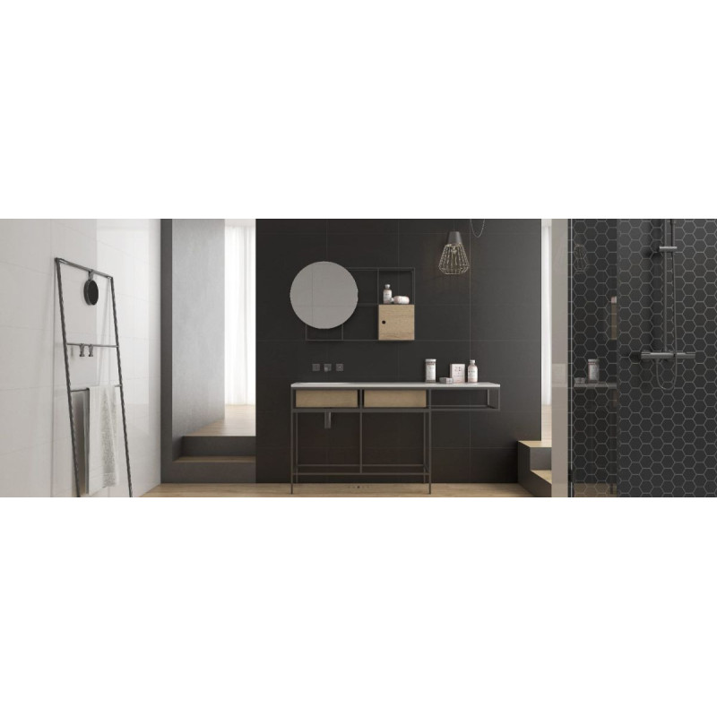 Płytka Podłogowa Night Black 120x60 Prissmacer Ceramica Płytka Podłogowa Night Black 120x60 Prissmacer Ceramica