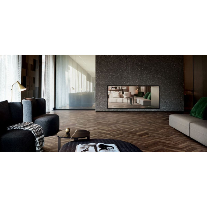 Płytka Podłogowa Fleur De Bois Chevron Chocolat Natura 60x120 Piemme Płytka Podłogowa Fleur De Bois Chevron Chocolat Natura 60x120 Piemme