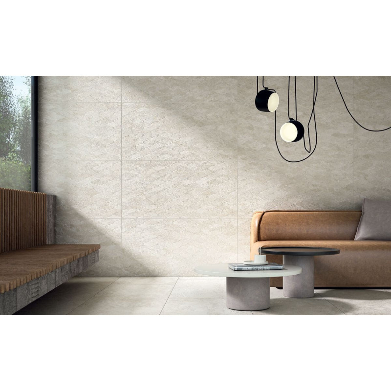 Gres Podłogowy Thermae Milk Struttura Mesh Rekt. 60x120 Novabell Gres Podłogowy Thermae Milk Struttura Mesh Rekt. 60x120 Novabell