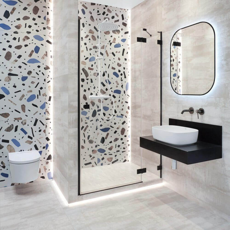 Płytka Ghiaia Maxi Bianco 60x60 Fioranese Płytka Ghiaia Maxi Bianco 60x60 Fioranese