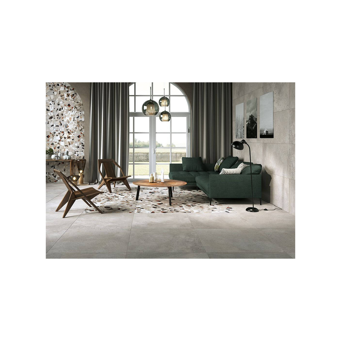 Płytka Podłogowa I Cocci Cenere 90x90 Fioranese Płytka Podłogowa I Cocci Cenere 90x90 Fioranese