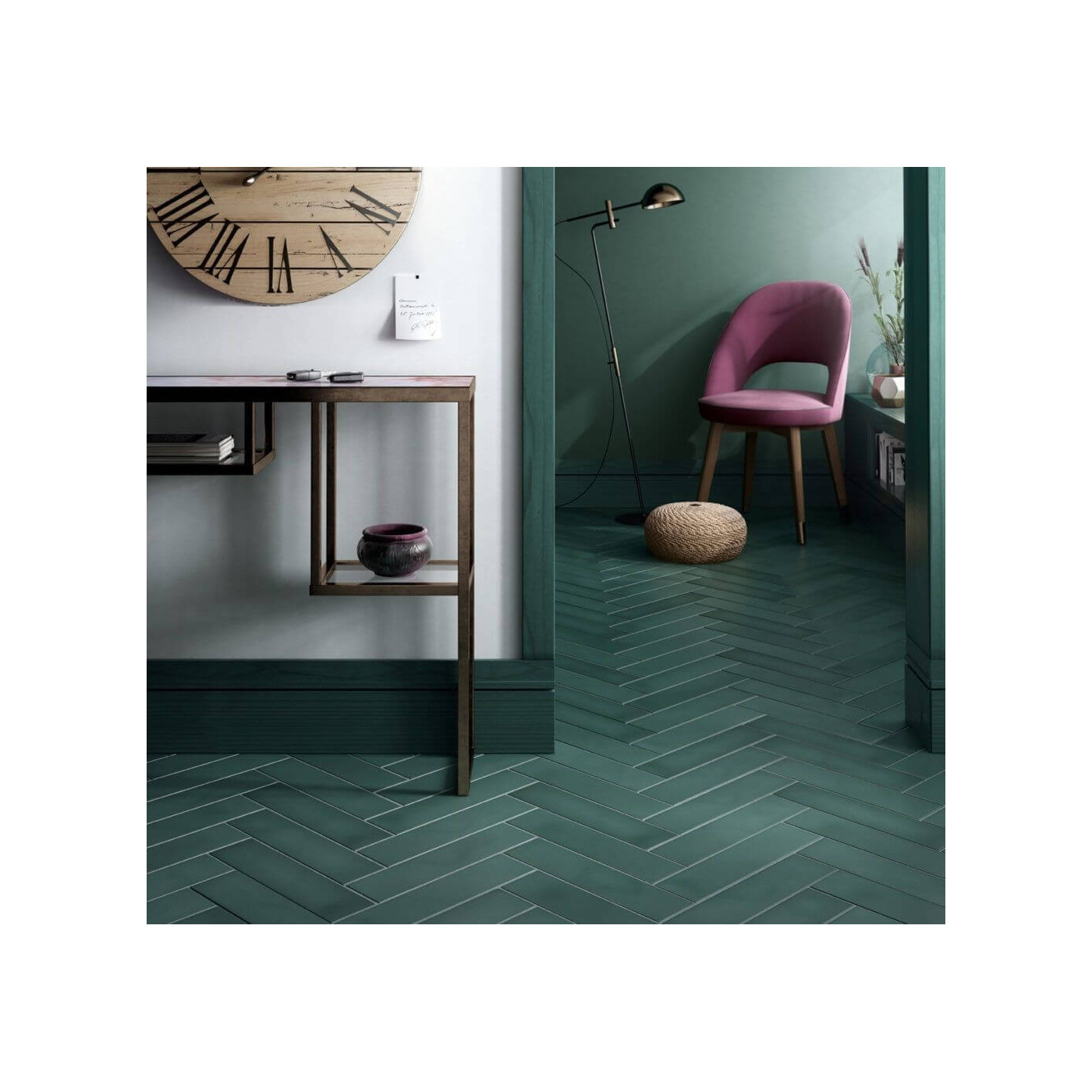 Płytki Stromboli Virdian Green 9,2x36,9 Equipe Płytki Stromboli Virdian Green 9,2x36,9 Equipe
