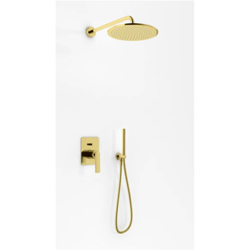 Zestaw Prysznicowy Experience Gold QW210EGDR30 Kohlman Zestaw Prysznicowy Experience Gold QW210EGDR30 Kohlman