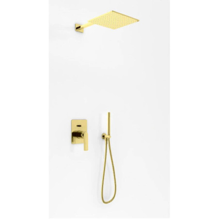 Zestaw Prysznicowy Experience Brushed Gold QW210EGDBQ30 Kohlman