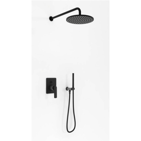 Zestaw Prysznicowy Experience Black QW210EBR25 Kohlman