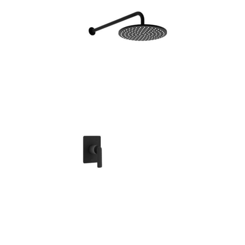 Zestaw Prysznicowy Experience Black QW220EBR30 Kohlman Zestaw Prysznicowy Experience Black QW220EBR30 Kohlman