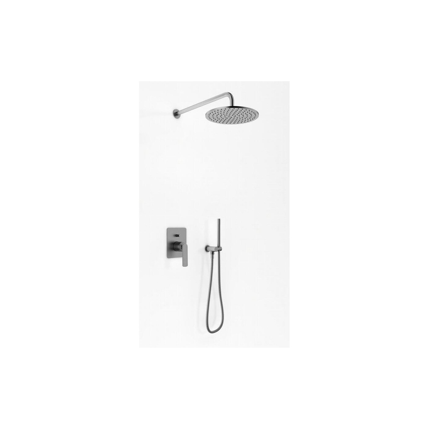 Zestaw Prysznicowy Experience Grey QW210EGR30 Kohlman Zestaw Prysznicowy Experience Grey QW210EGR30 Kohlman