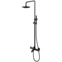 Zestaw Prysznicowy Axel Black QW277AB Kohlman Zestaw Prysznicowy Axel Black QW277AB Kohlman