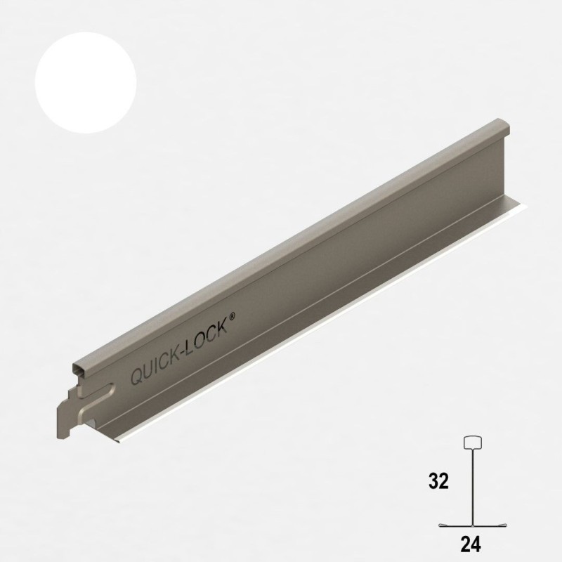 Profil Poprzeczny Quick Lock T24/32 0.6M 11514257 Rigips Profil Poprzeczny Quick Lock T24/32 0.6M 11514257 Rigips