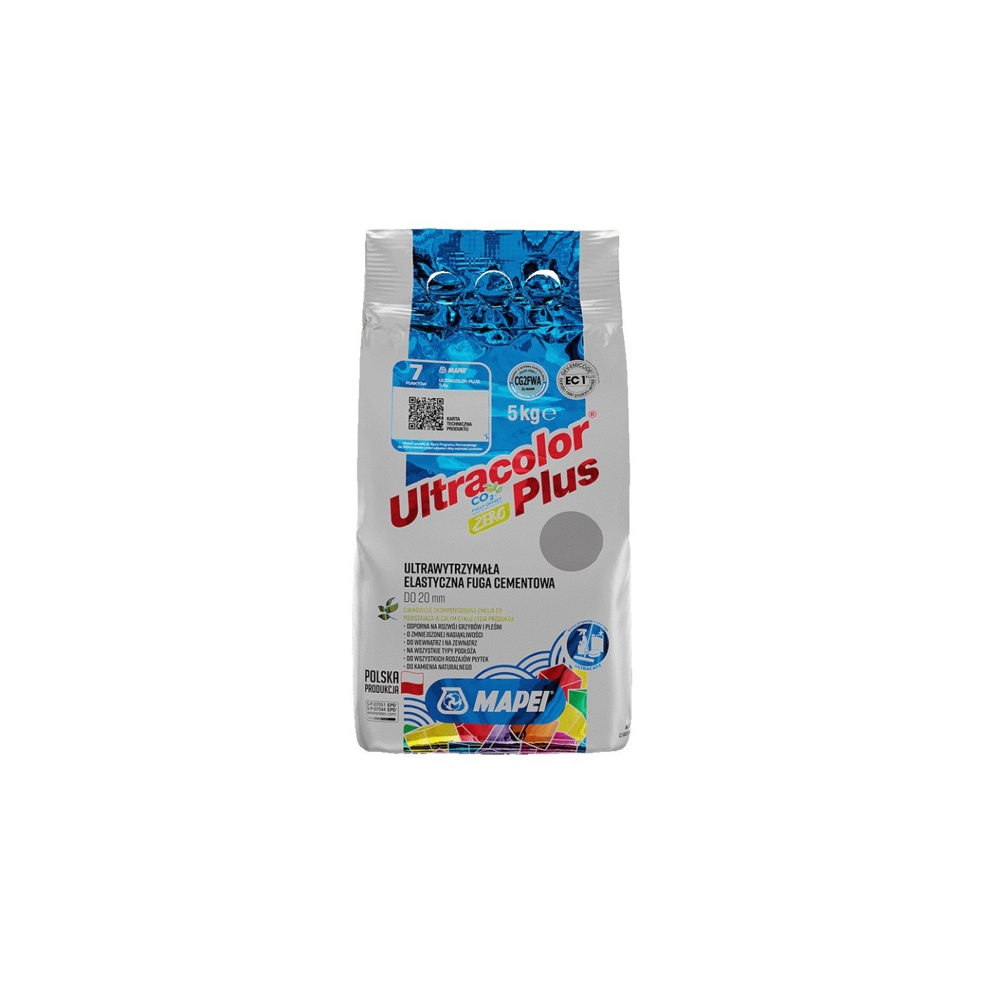 Fuga Ultracolor Plus Szary 113 5 kg Mapei Fuga Ultracolor Plus Szary 113 5 kg Mapei