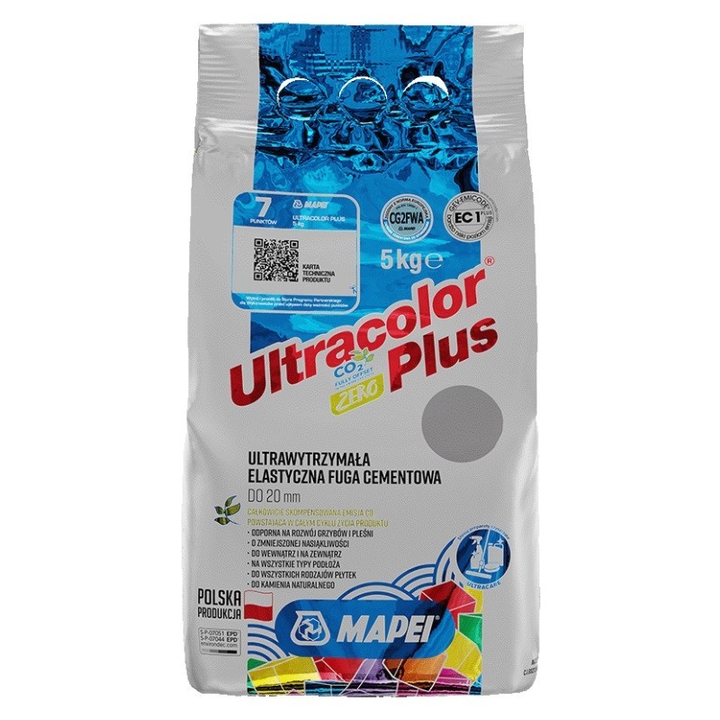 Fuga Ultracolor Plus Szary 113 5 kg Mapei Fuga Ultracolor Plus Szary 113 5 kg Mapei