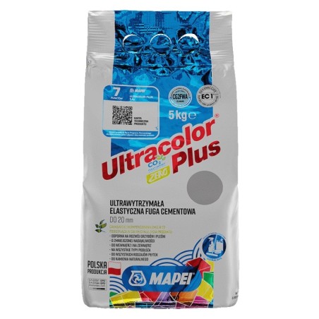 Fuga Ultracolor Plus Szary 113 5 kg Mapei