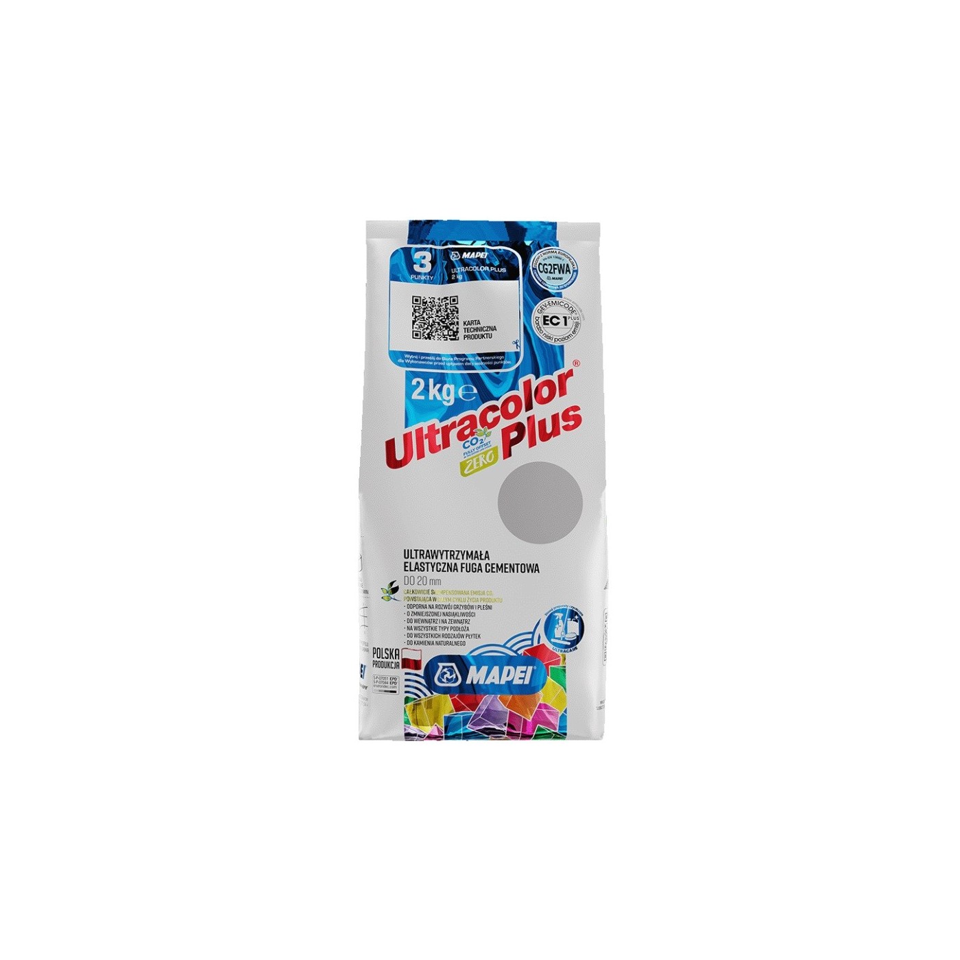 Fuga Ultracolor Plus Szary 113 2 kg Mapei Fuga Ultracolor Plus Szary 113 2 kg Mapei