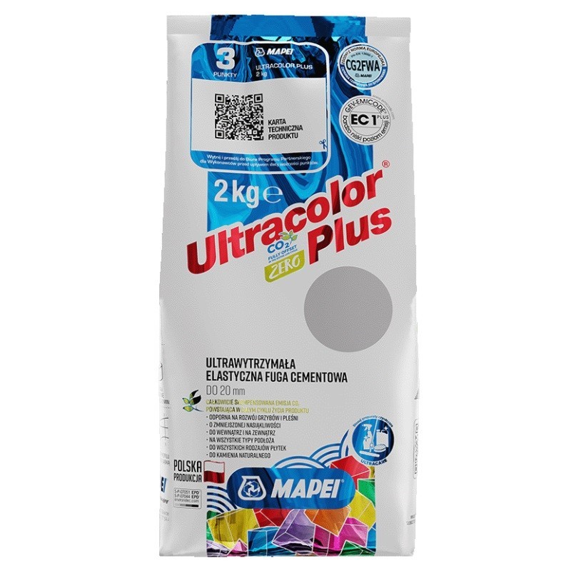 Fuga Ultracolor Plus Szary 113 2 kg Mapei Fuga Ultracolor Plus Szary 113 2 kg Mapei