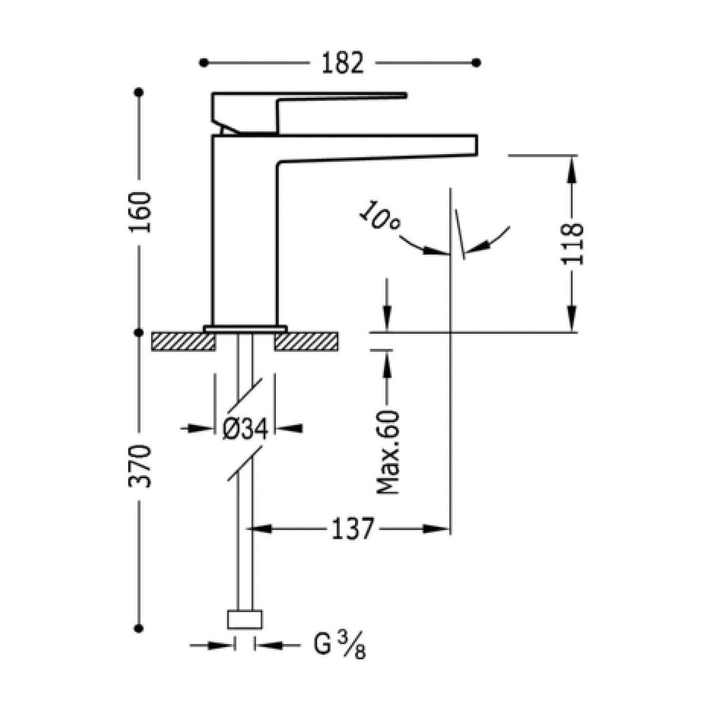 Bateria Umywalkowa Slim Exclusive 20210301 Tres Bateria Umywalkowa Slim Exclusive 20210301 Tres