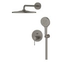 Zestaw Prysznicowy Z Deszczownicą Rainshower Mono 311 Essence Brushed Hard Graphite 25287AL0 Grohe Zestaw Prysznicowy Z Deszczownicą Rainshower Mono 311 Essence Brushed Hard Graphite 25287AL0 Grohe