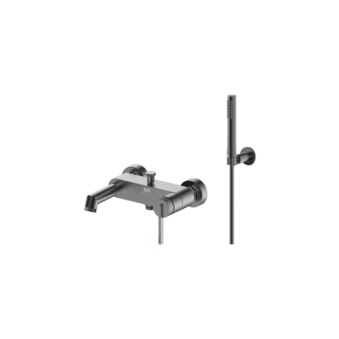 Zestaw Wannowy Ori Gun metal ZESTAW-ORI-29-BN Emporia Zestaw Wannowy Ori Gun metal ZESTAW-ORI-29-BN Emporia