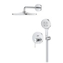 Zestaw Prysznicowy Podtynkowy Z Deszczownicą Rainshower Mono 310 Essence Chrom 25287000 Grohe Zestaw Prysznicowy Podtynkowy Z Deszczownicą Rainshower Mono 310 Essence Chrom 25287000 Grohe