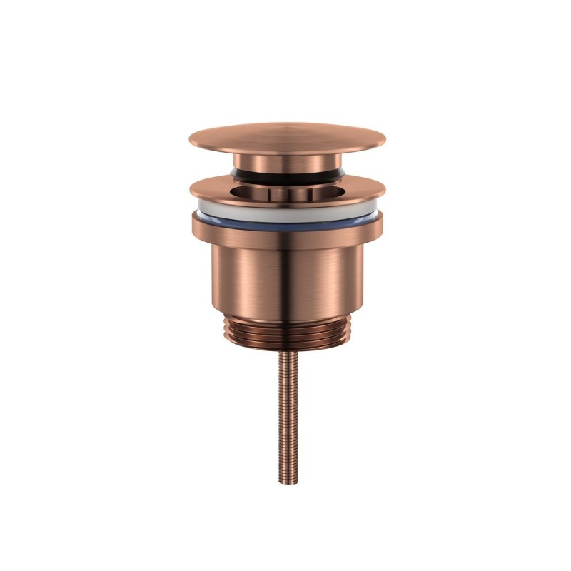Korek Umywalkowy Klik-Klak Uniwersalny Z Mosiądzu Miedź Szczotkowana HF1083-BRG Emporia Korek Umywalkowy Klik-Klak Uniwersalny Z Mosiądzu Miedź Szczotkowana HF1083-BRG Emporia