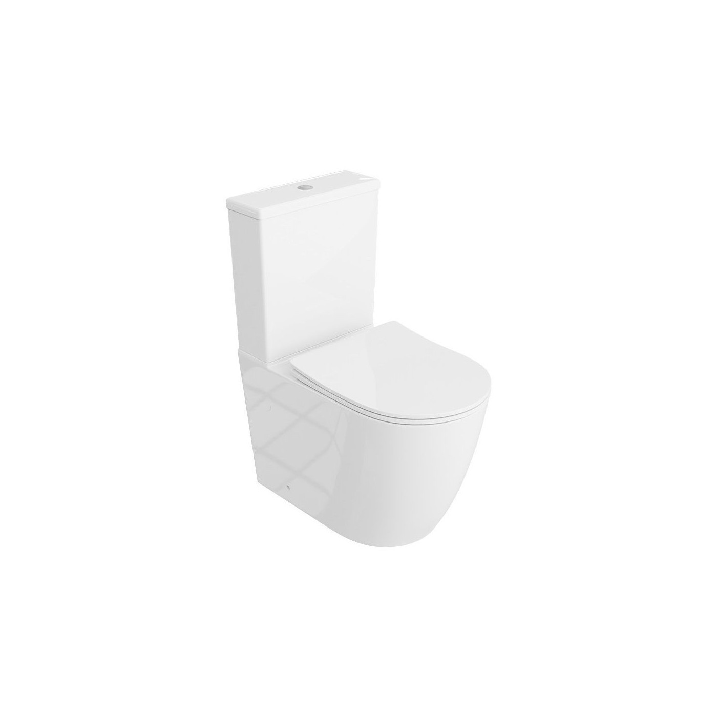 Miska WC Kompaktowa Nautilus Z Deską Wolnoopadającą Lavita Miska WC Kompaktowa Nautilus Z Deską Wolnoopadającą Lavita