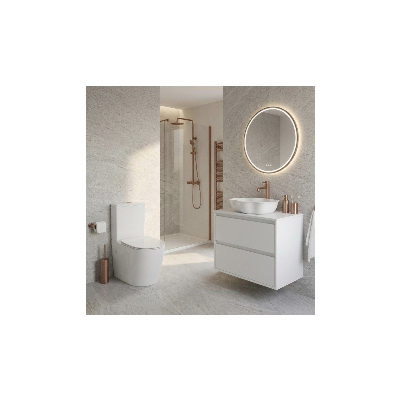 Miska WC Kompaktowa Nautilus Z Deską Wolnoopadającą Lavita Miska WC Kompaktowa Nautilus Z Deską Wolnoopadającą Lavita