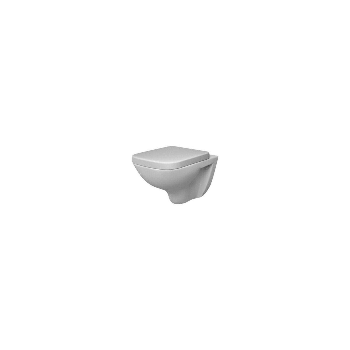 Podwieszana Miska WC + Deska Wolnoopadająca Senner Square 53cm Lecico Podwieszana Miska WC + Deska Wolnoopadająca Senner Square 53cm Lecico